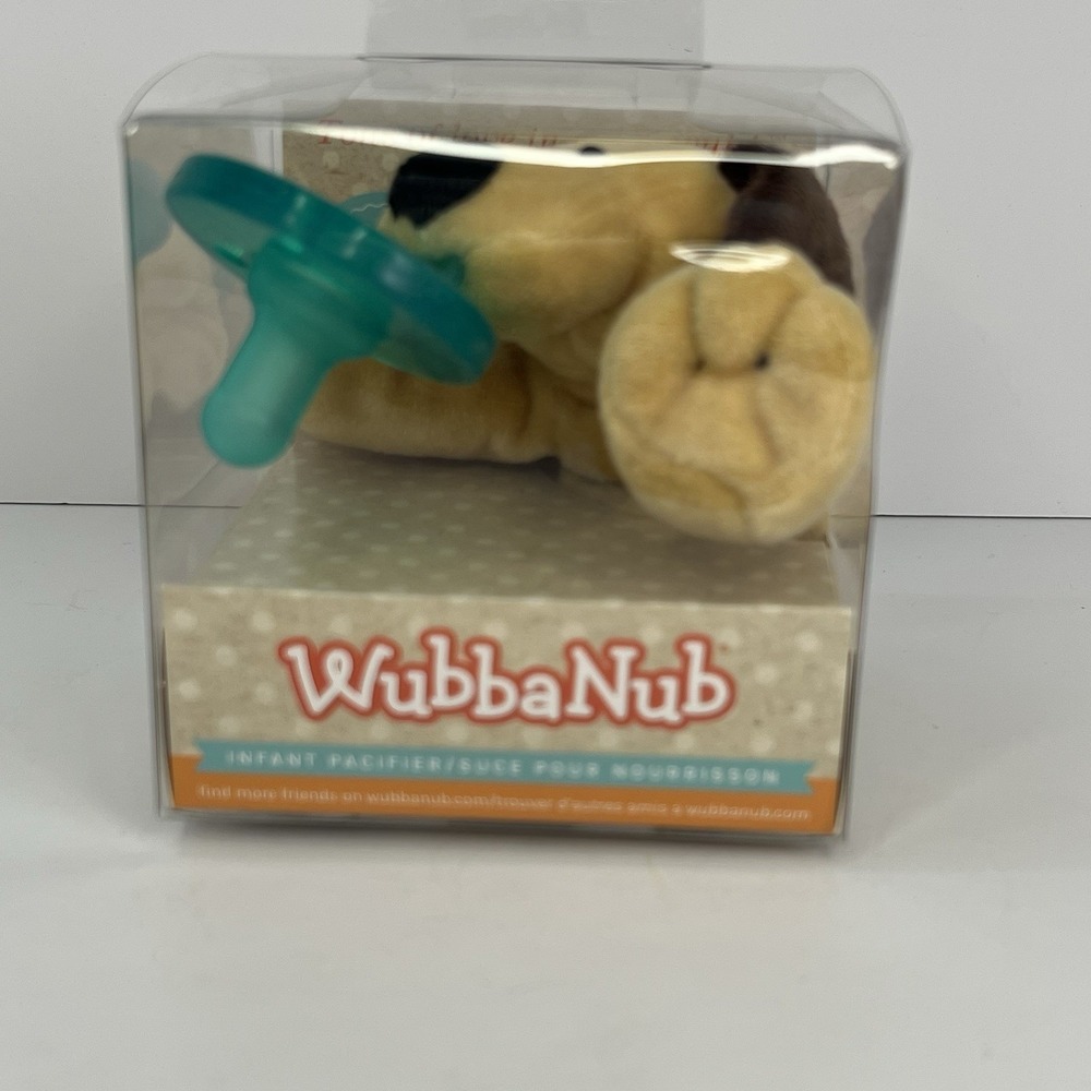 WubbaNub Infant Pacifier - Brown Puppy